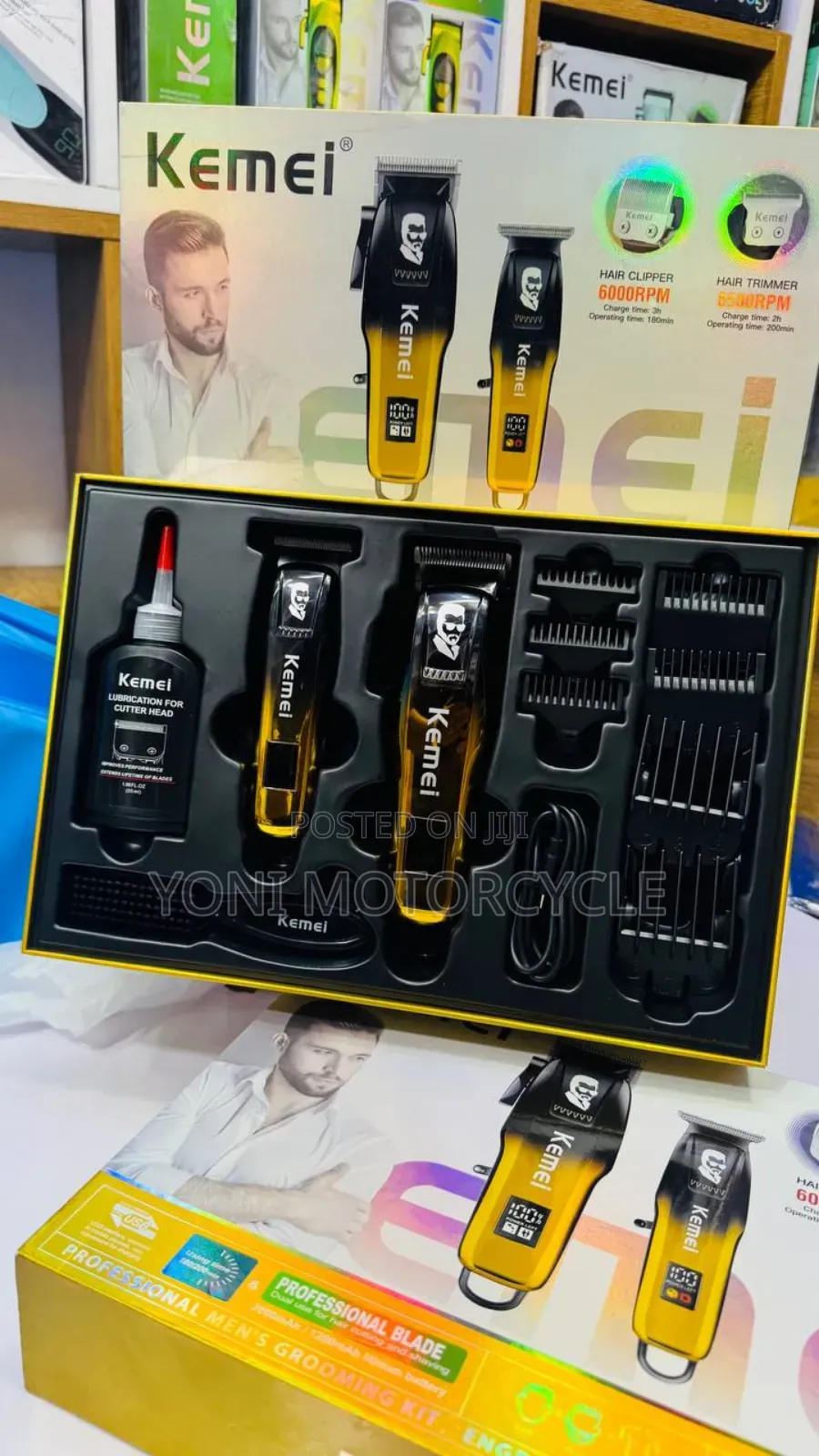 2in1 Hair Clipper Kemei00rechargeable00hairtrimmer01hairclipper00