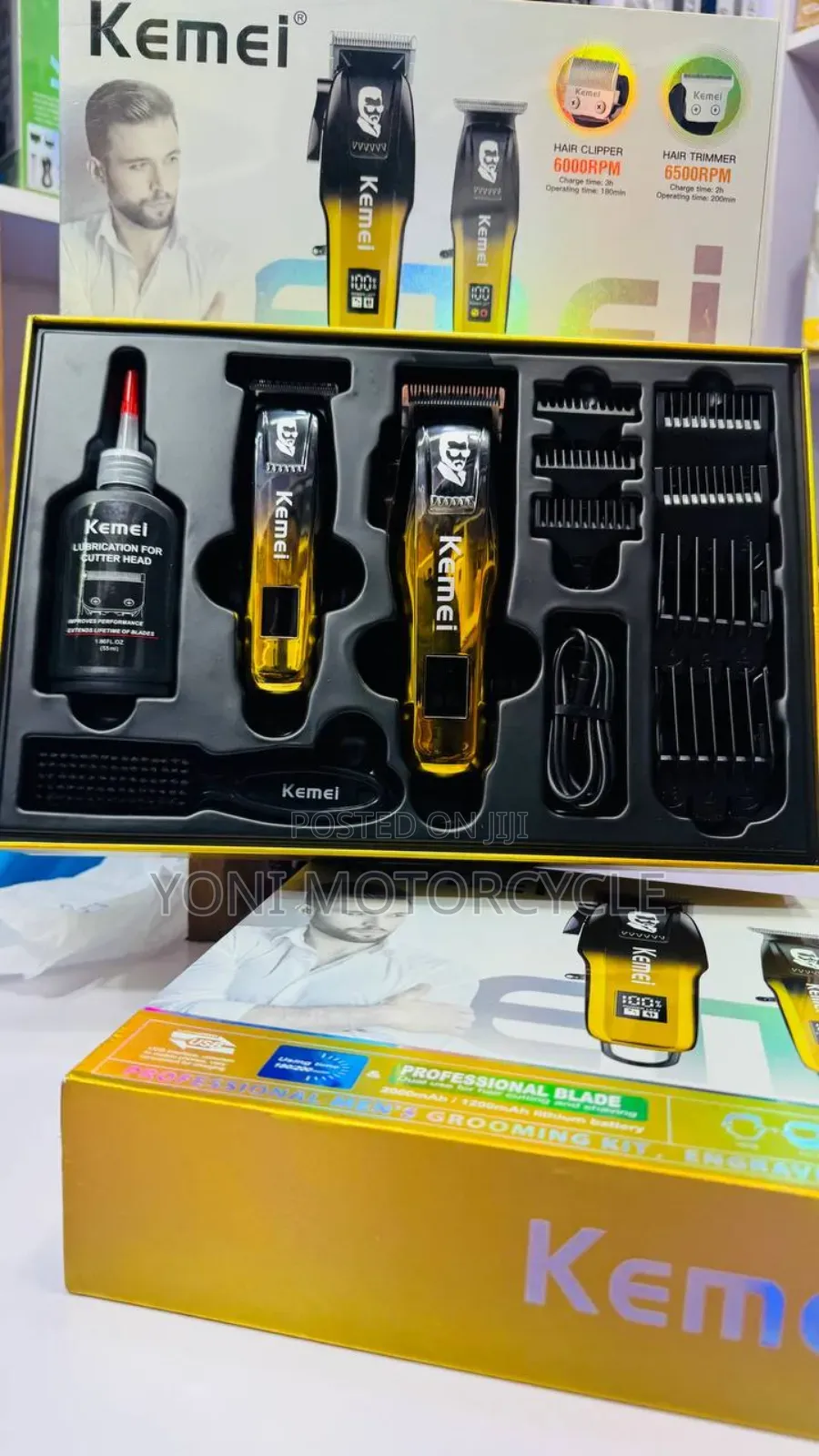 Kemei 2in 1 Hairclipper0clipper0and Trimmer22hair Styel