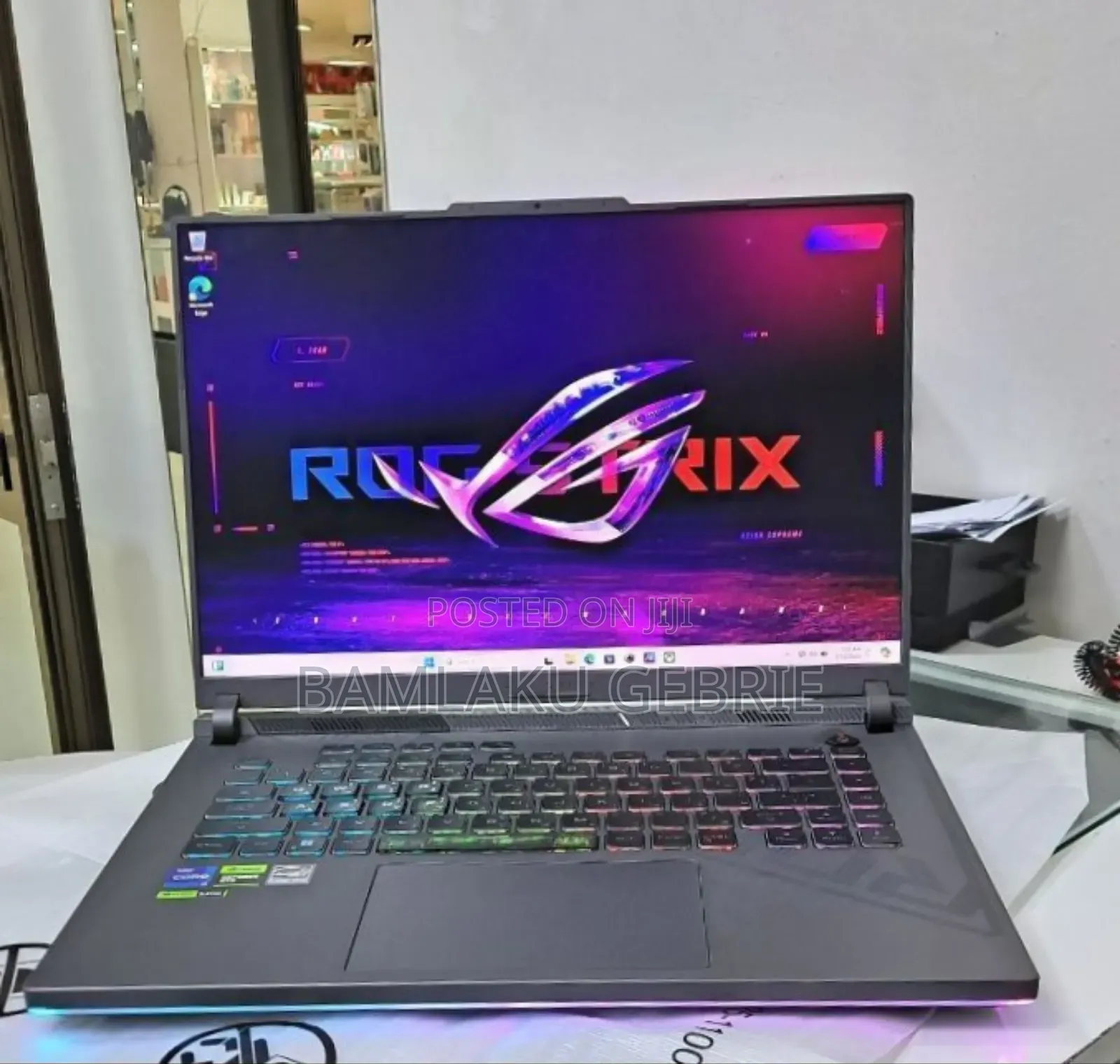 New Laptop Asus ROG Strix G16 G614 16GB Intel Core I7 SSD 1T