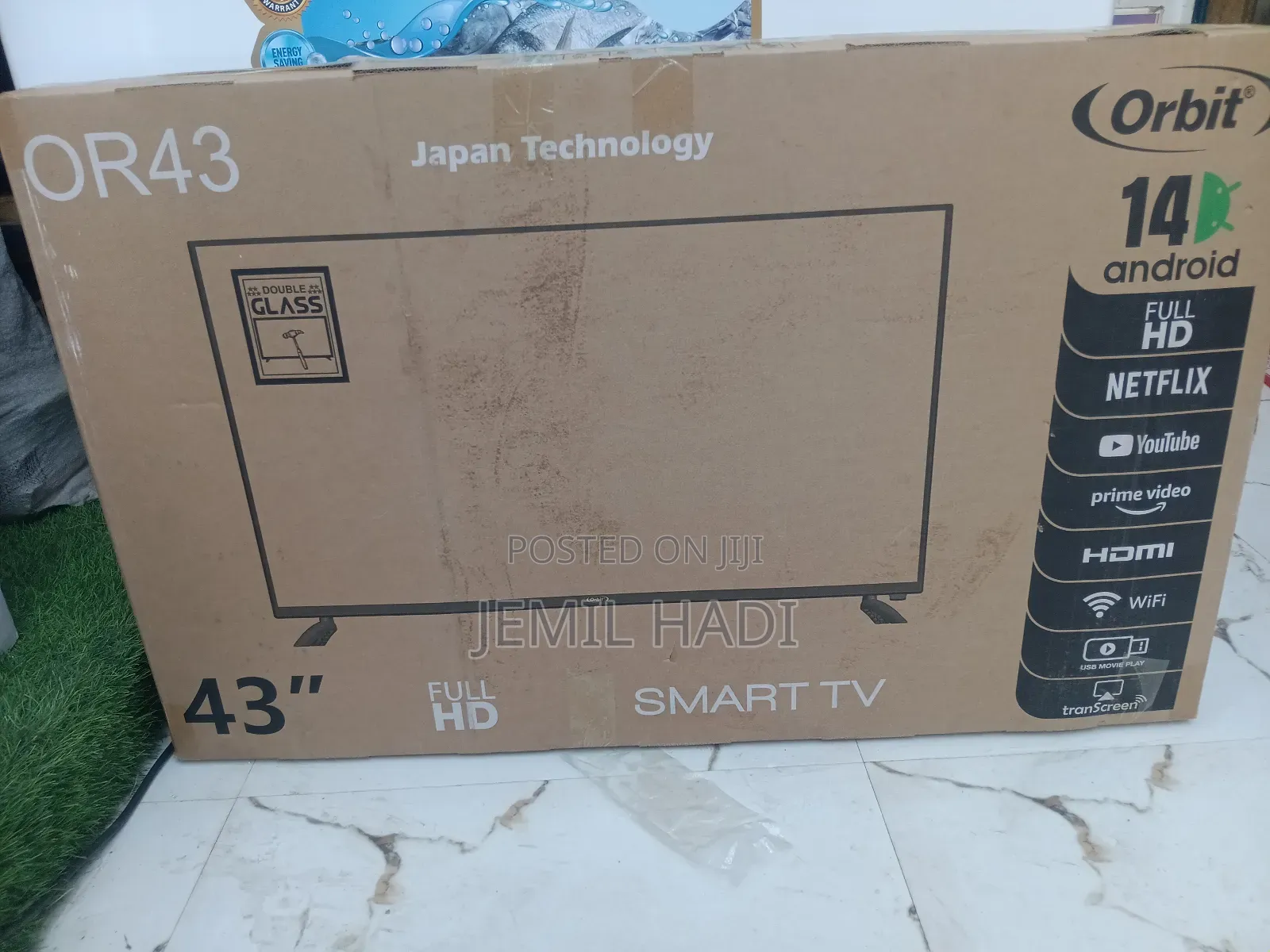 Orbit Smart Tv 43 Qled Andraid Framless 2025 Model