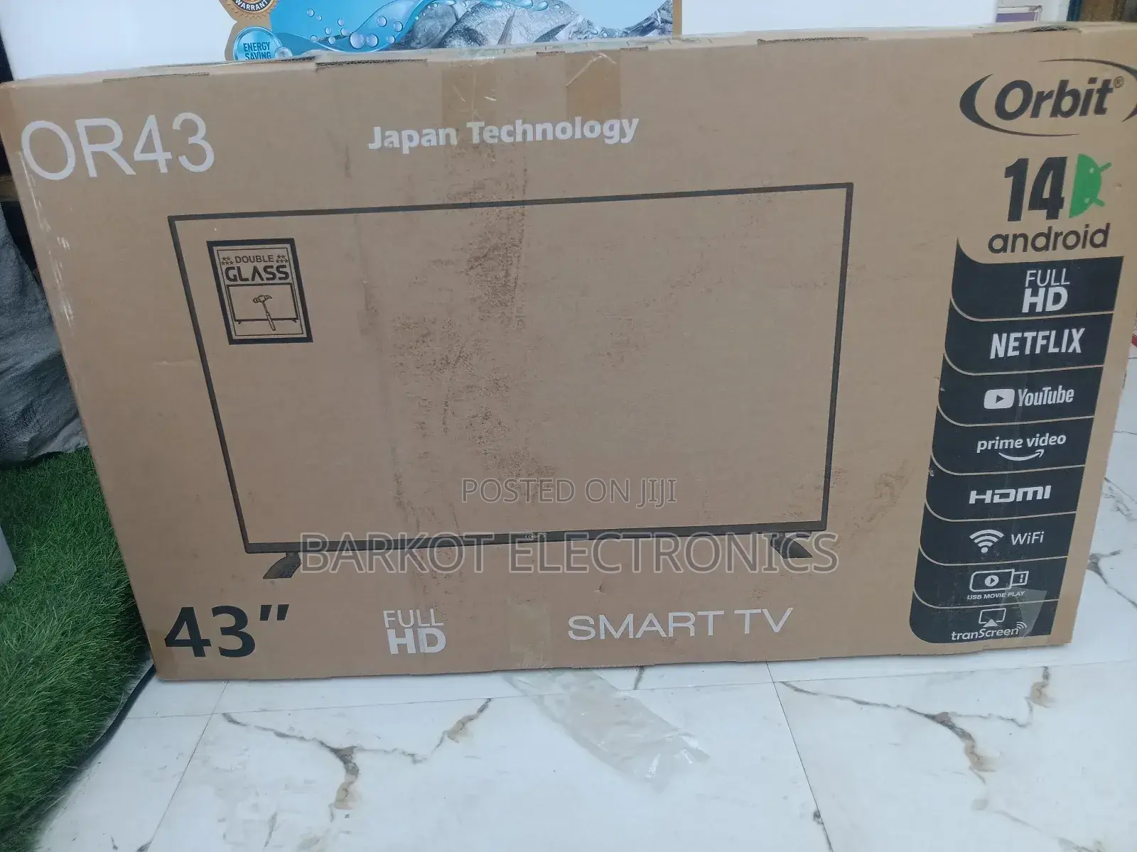 Orbit Smart Tv 43 Qled Andraid Framless 2025 Model