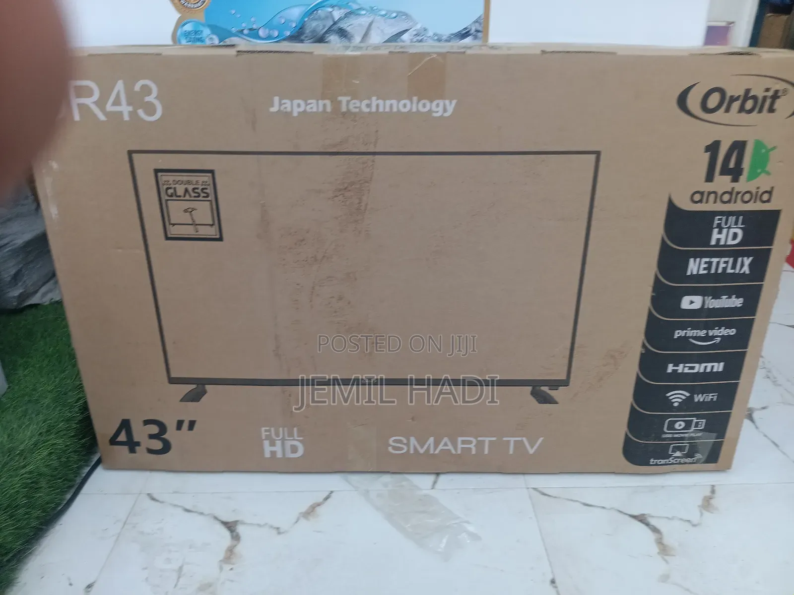 Orbit Smart Tv 43 Qled Andraid Framless 2025 Model
