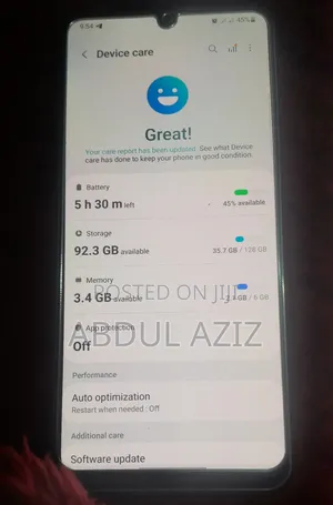 Photo - New Samsung Galaxy A12 128 GB Black