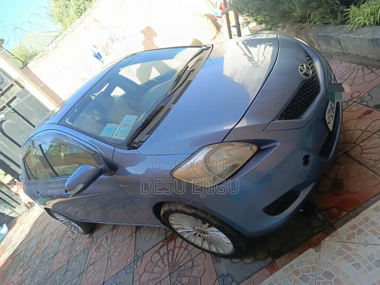 Toyota Belta 2010 Blue