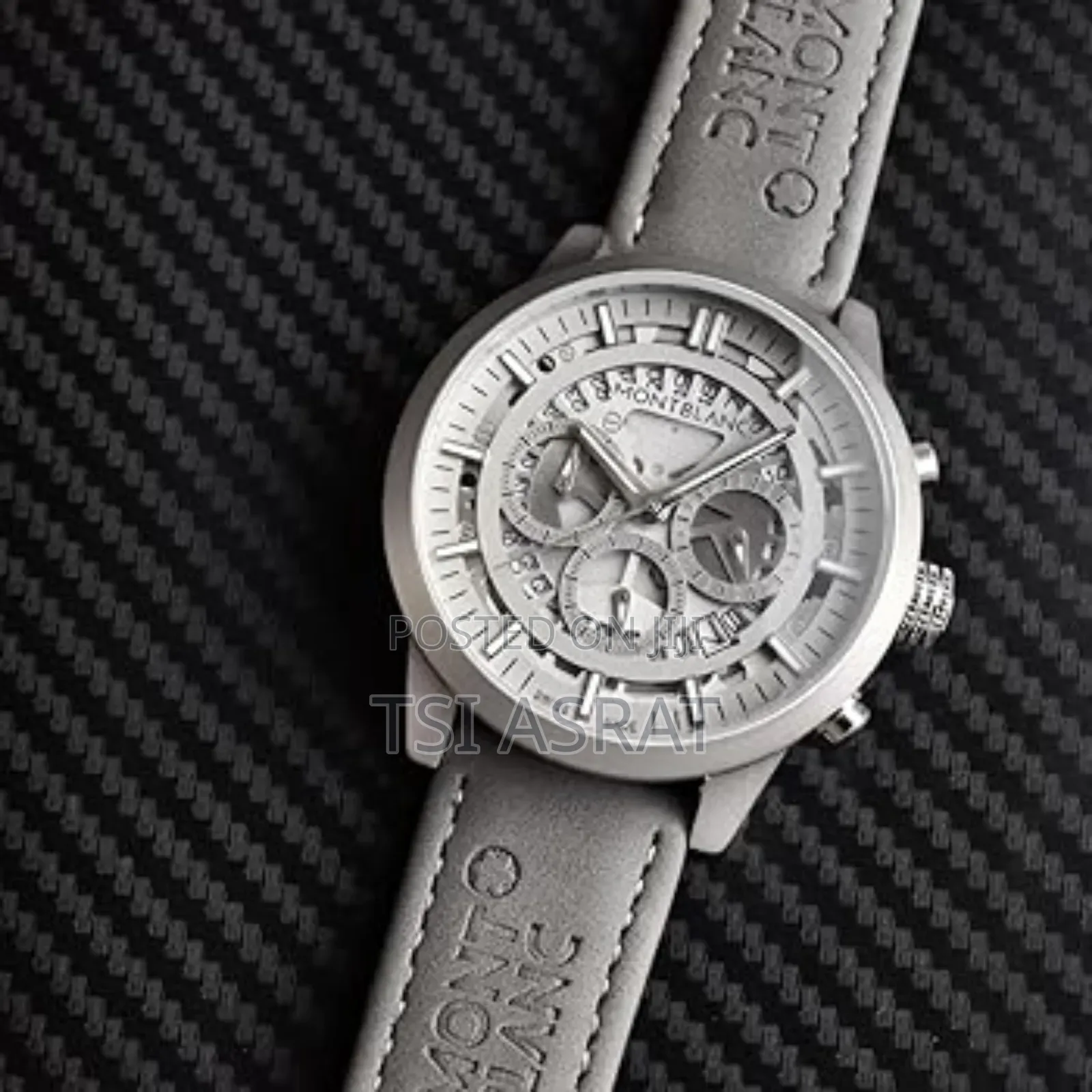 Mont Blanc 
Leather Belt