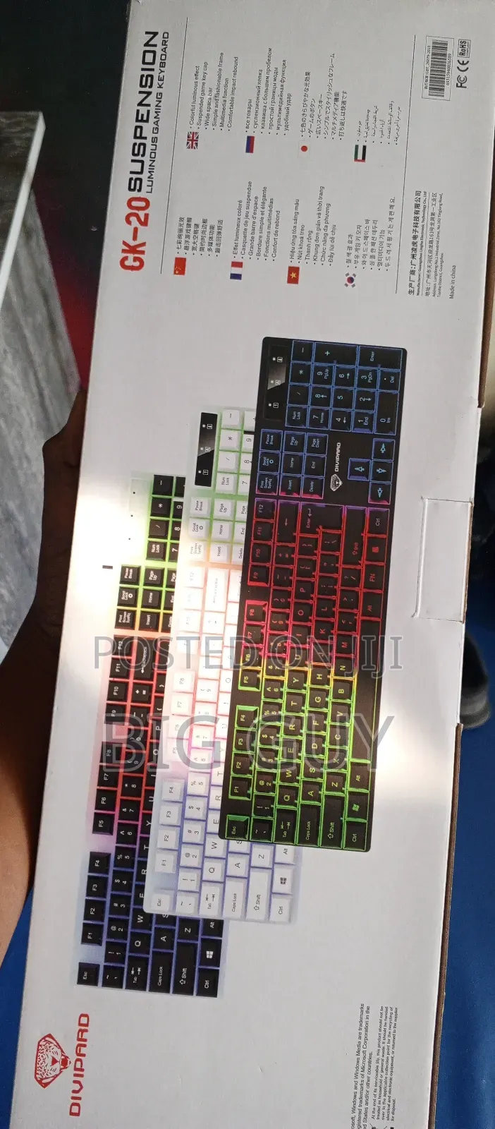Divipad Budget Gaming Keyboard