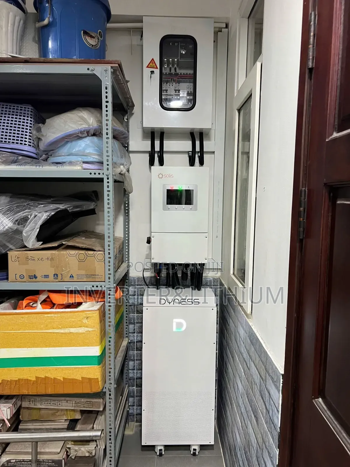 Solar Hybrid Inverter Lithium Battery Power Backup