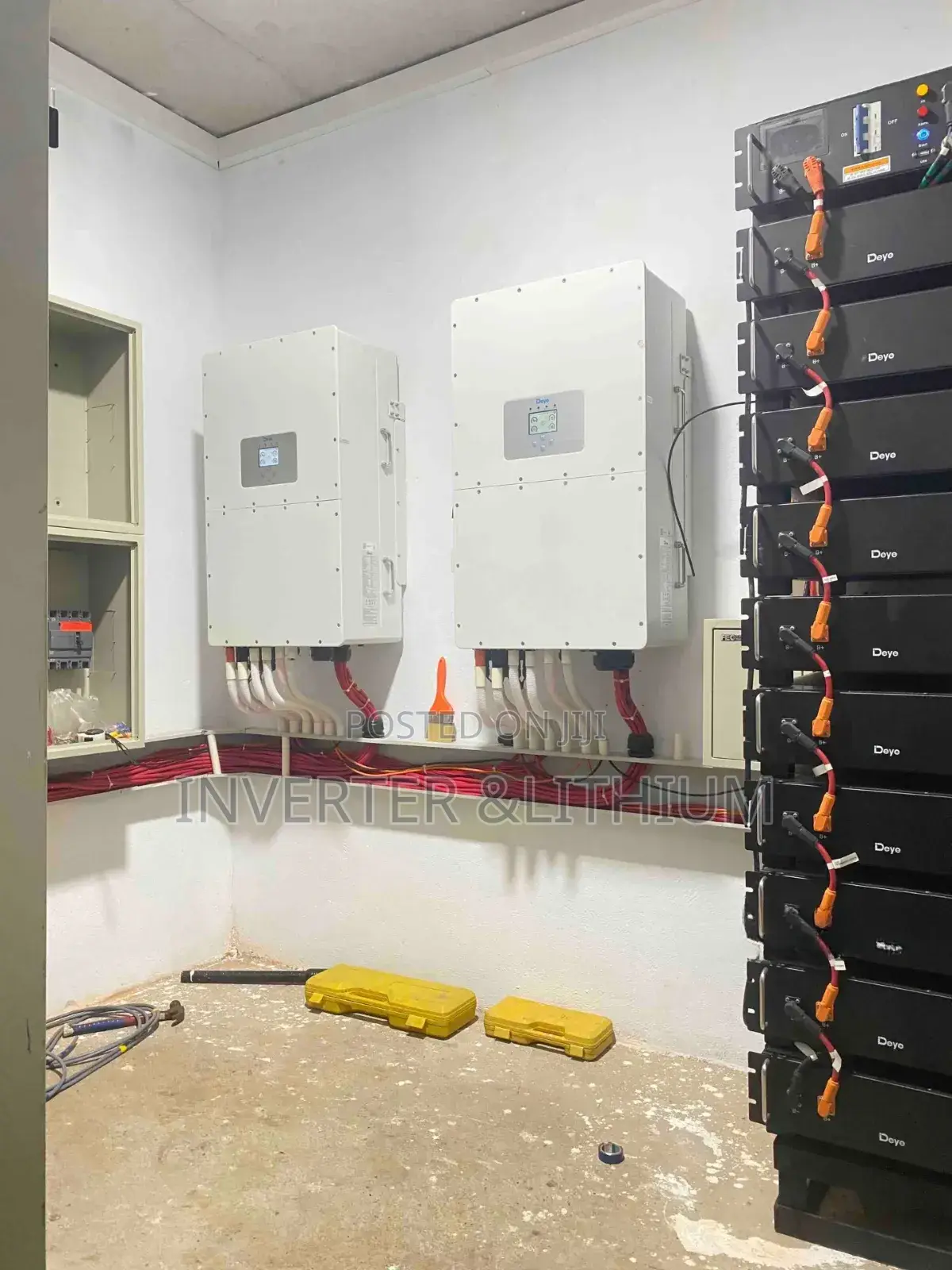 Solar Hybrid Inverter Lithium Battery Power Backup