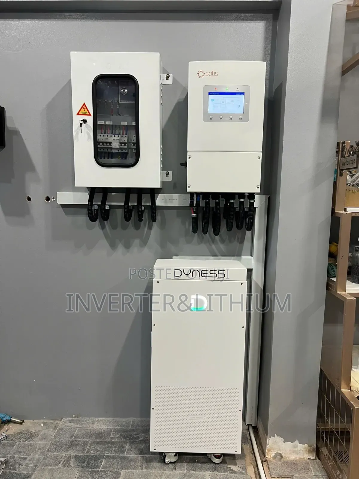 Solar Hybrid Inverter Lithium Battery Power Backup