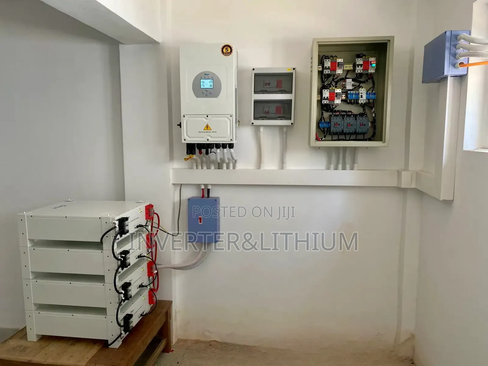 Solar Hybrid Inverter Lithium Battery Power Backup