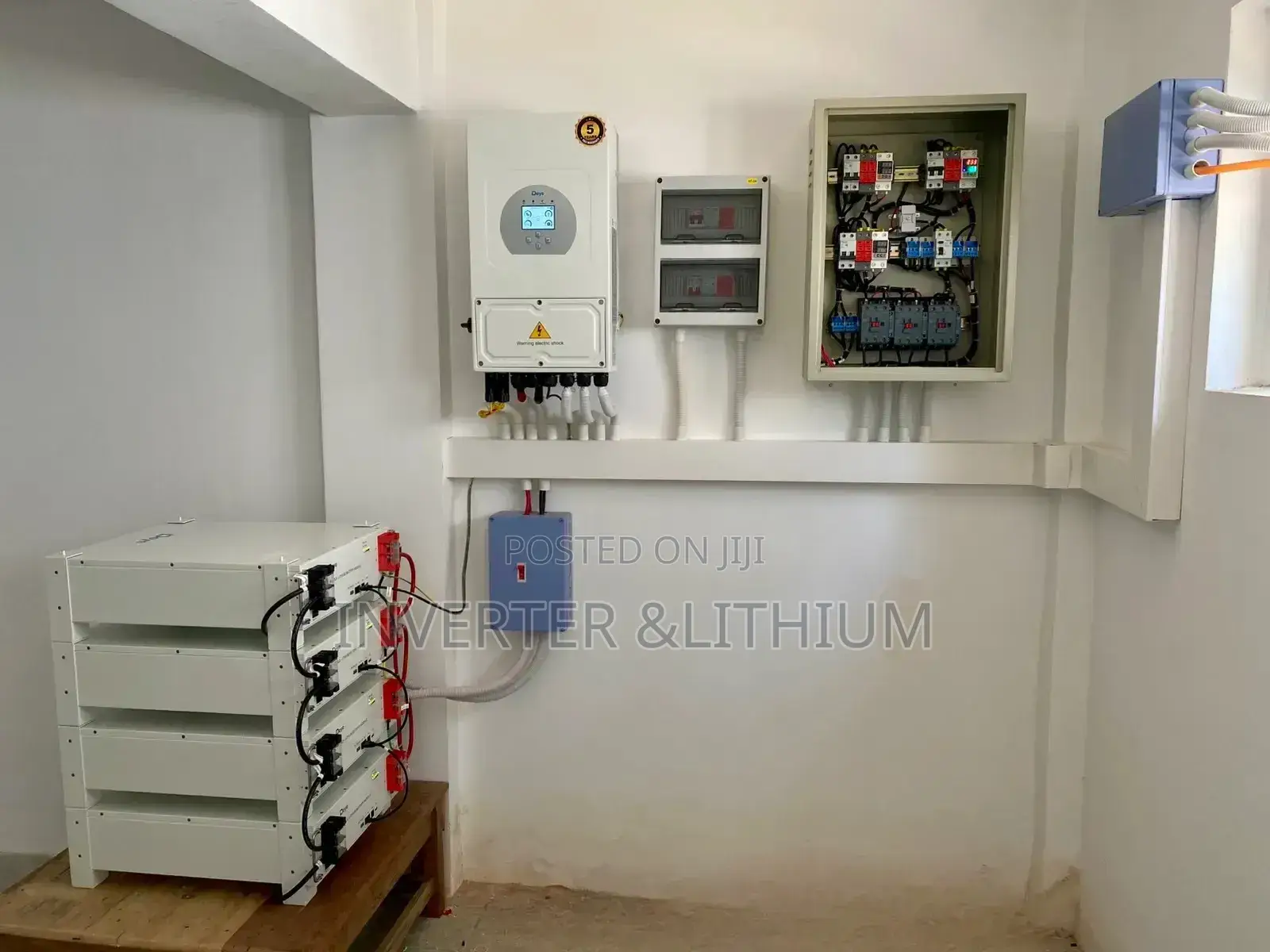 Solar Hybrid Inverter Lithium Battery Power Backup