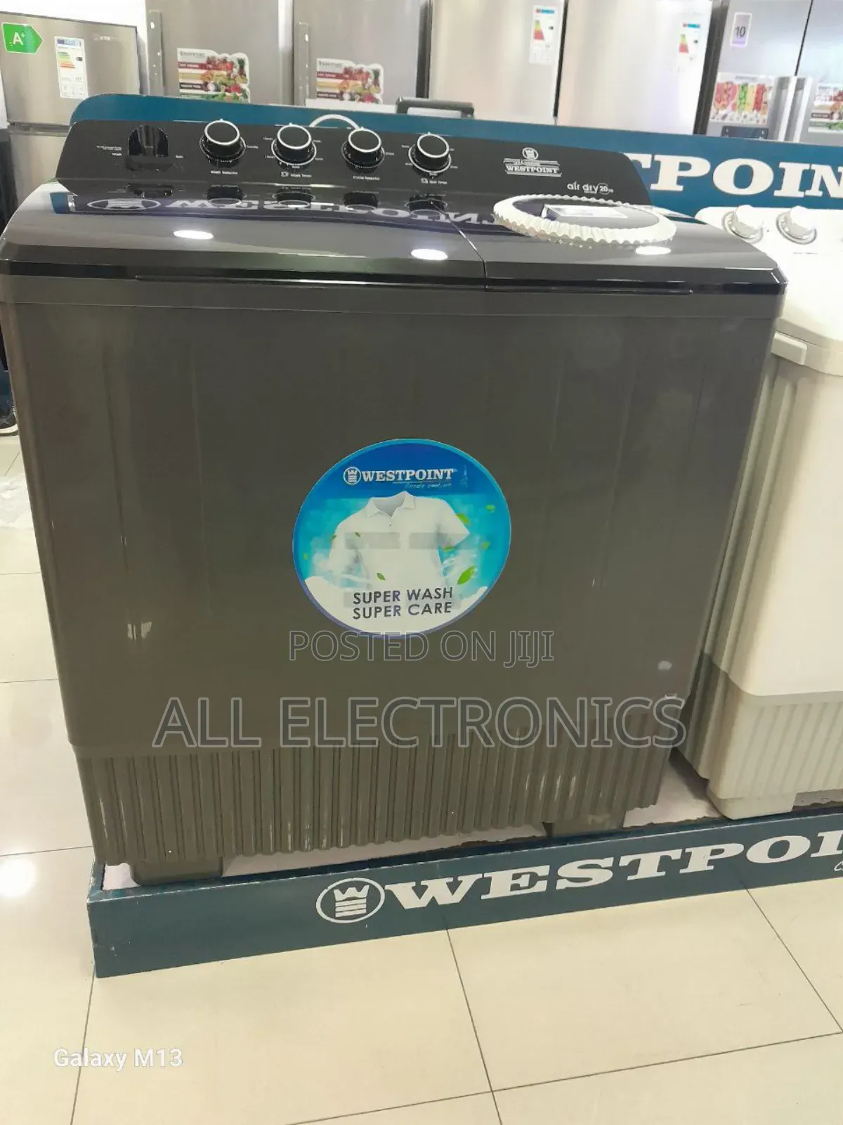 Westpoint 20kg Washing Machine Sami Automatic