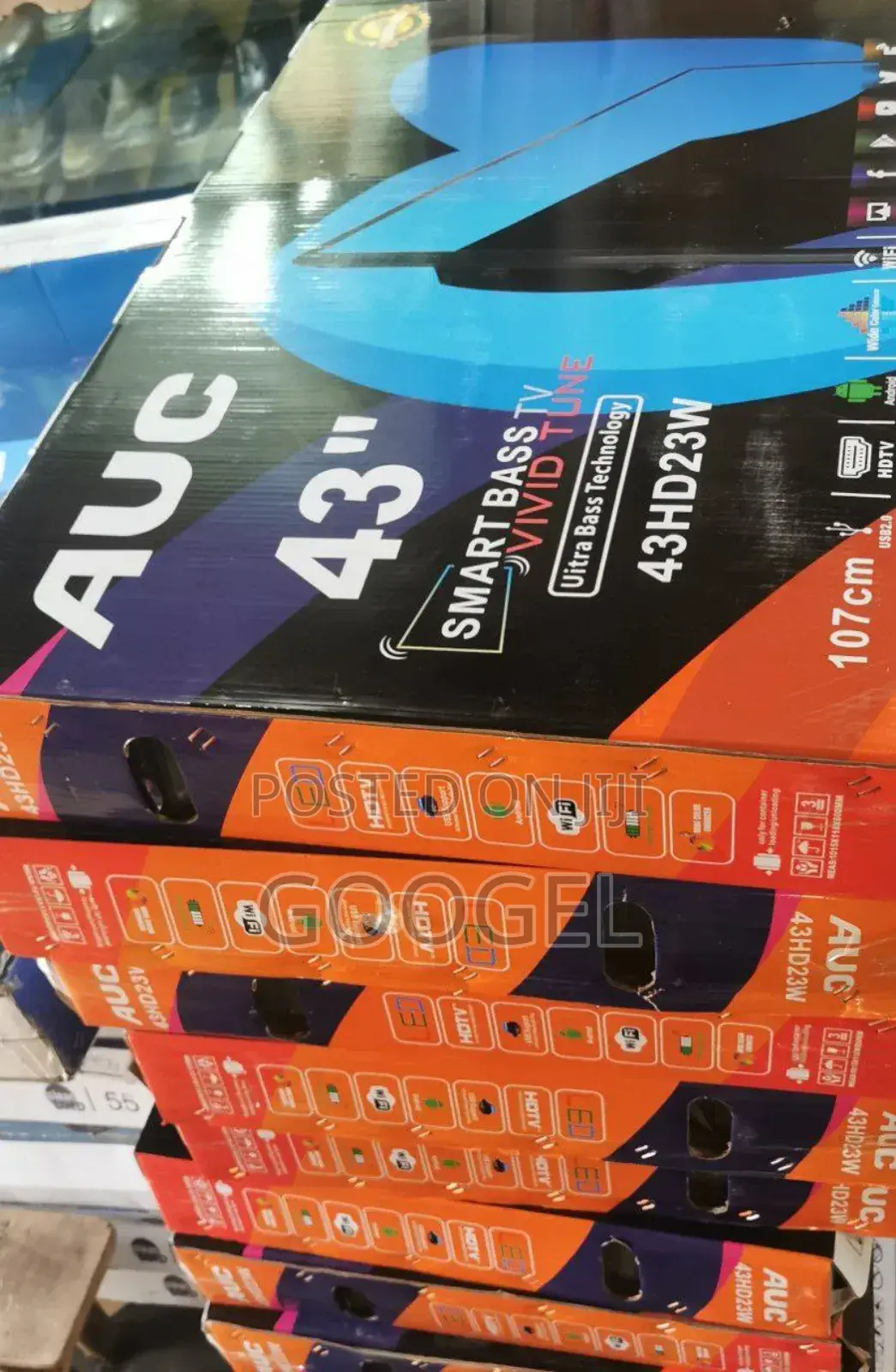 Auc 43"Inch Smart Bass Tv