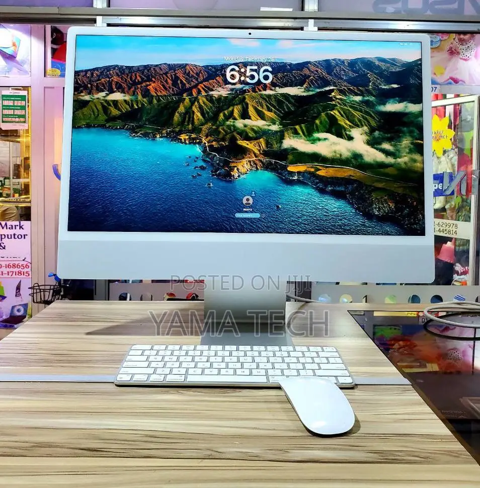 New Desktop Computer Apple iMac M1 8GB Apple M1 SSD 256GB