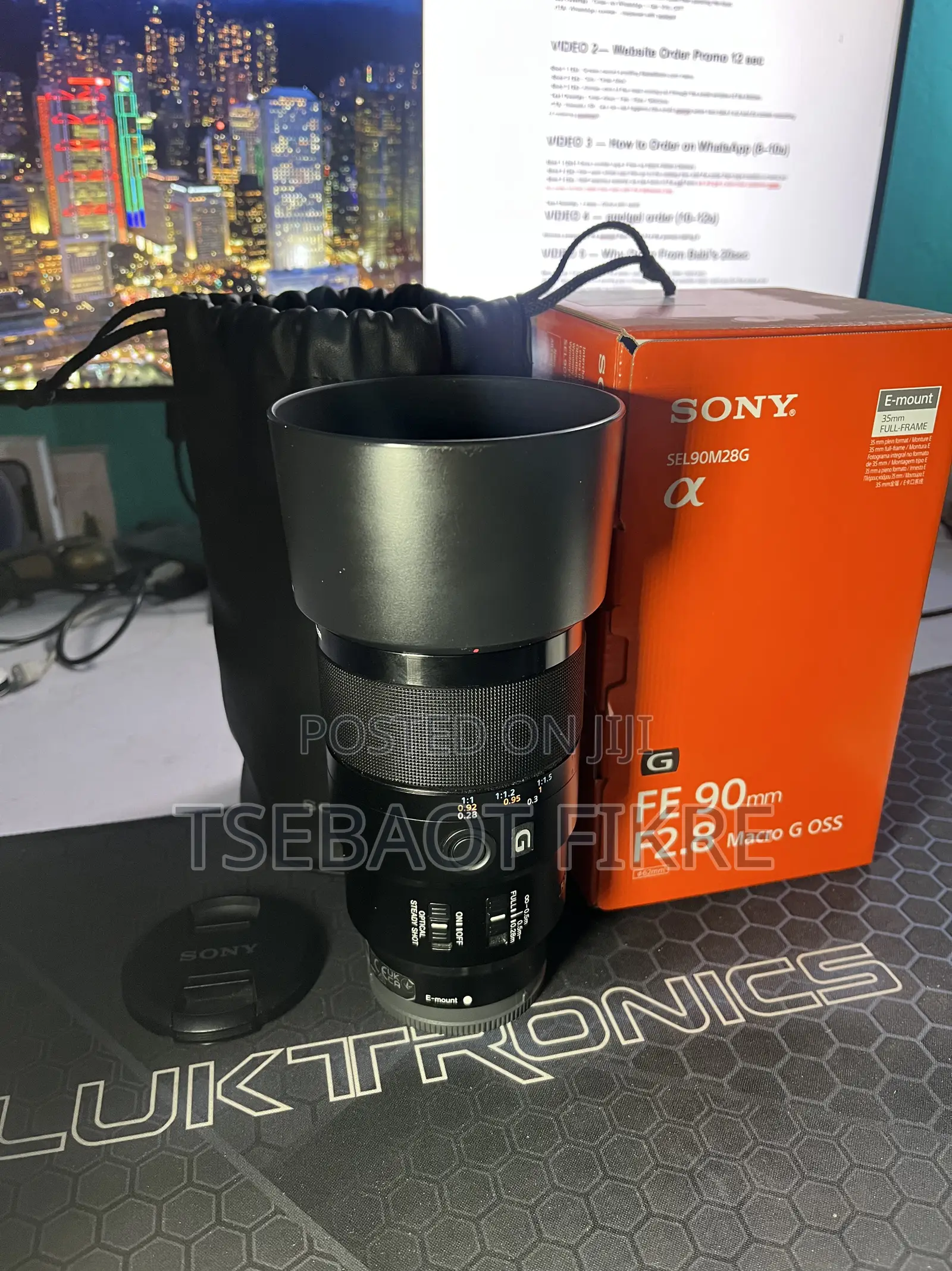 Sony 90mm Macro G Lens