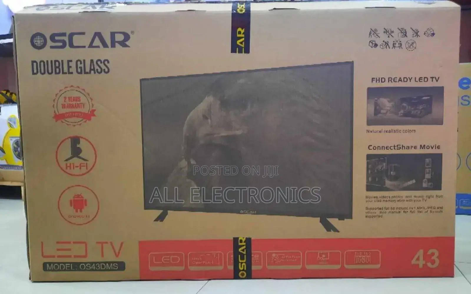 Oscar 43,Inch F Hd Smart Tv