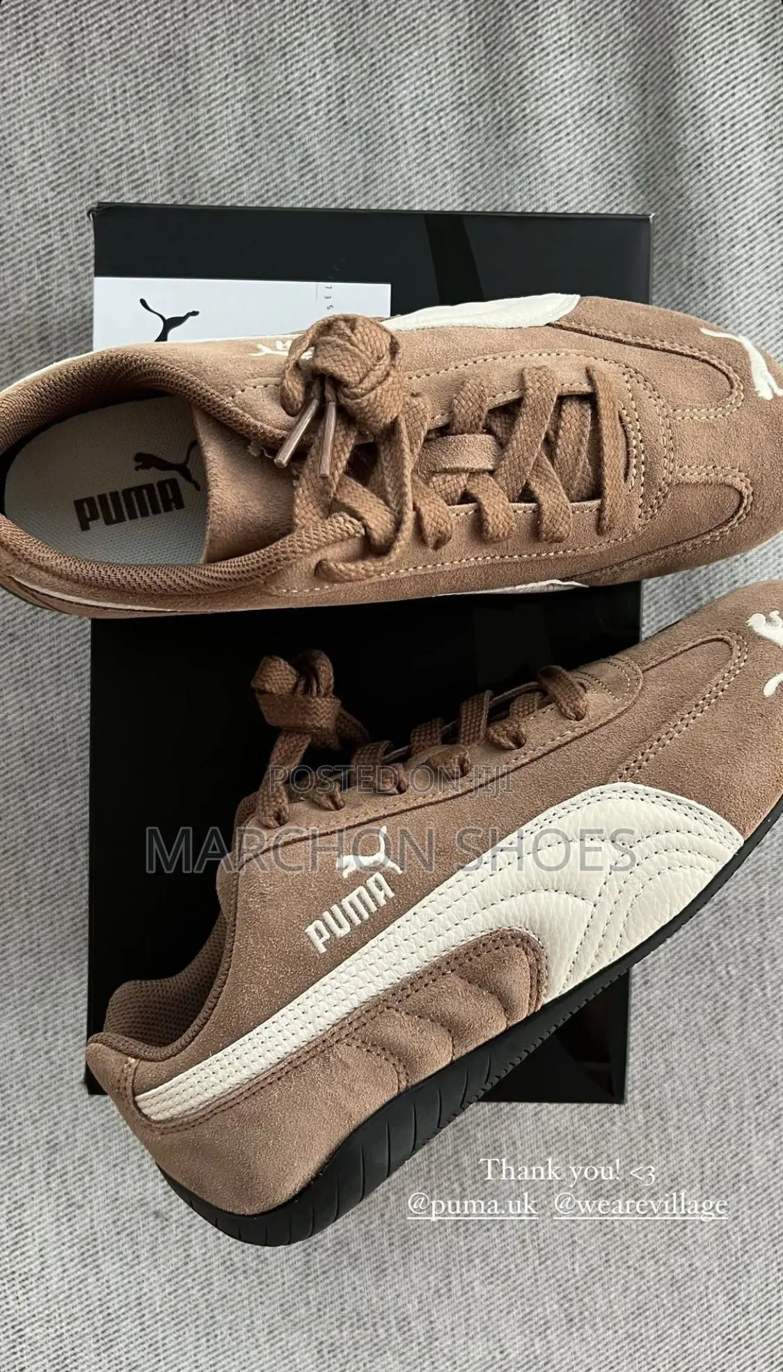Puma Speedcat Archive “Haute Coffee ”