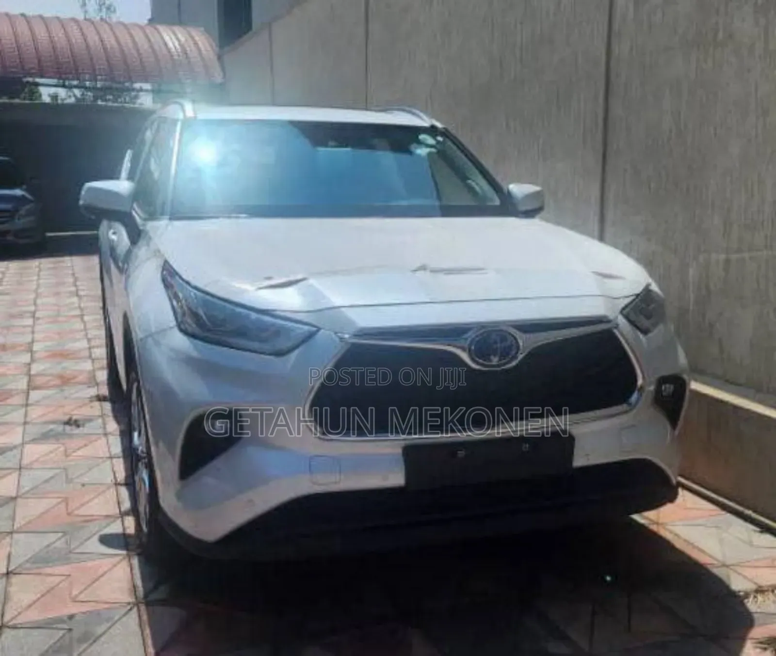 New Toyota Highlander Hybrid 2024 Silver