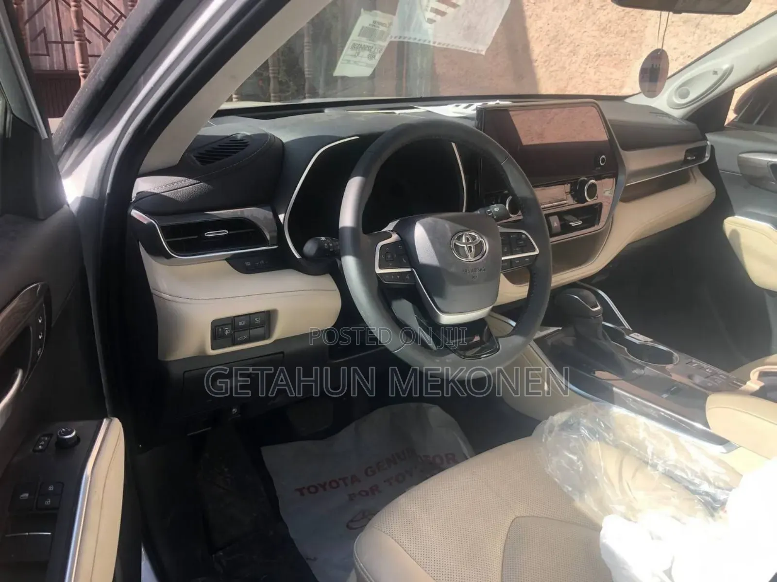 New Toyota Highlander Hybrid 2024 Silver