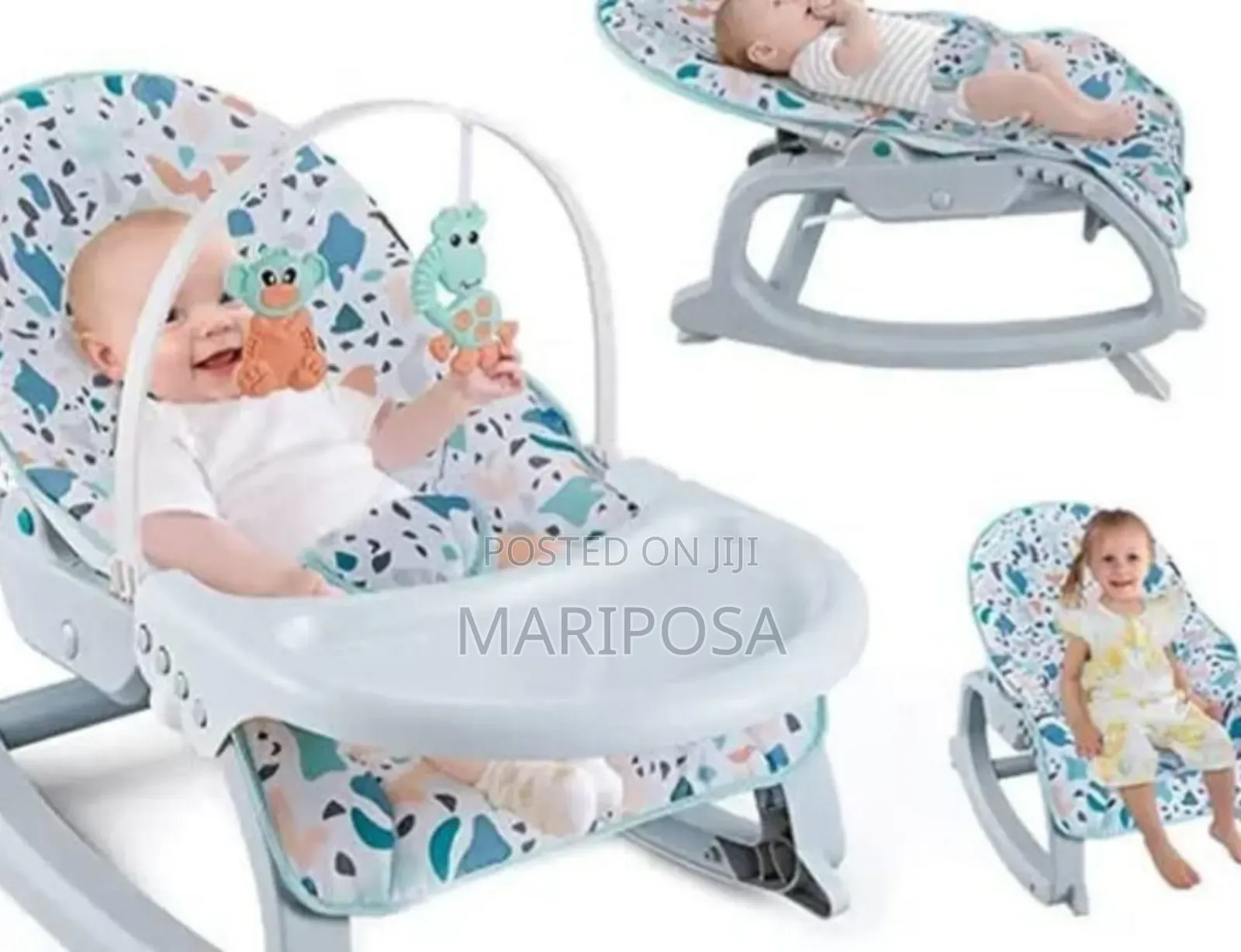 3 in 1 Newborn to Toddler Rocker