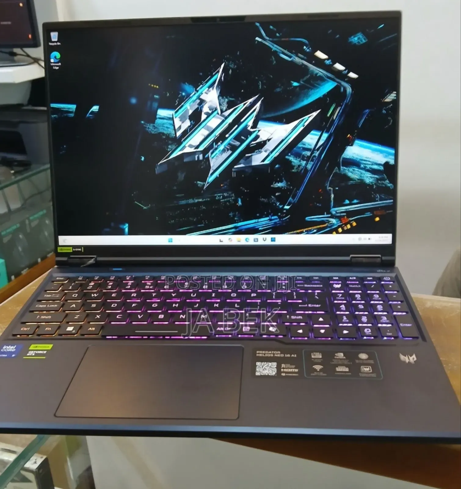 New Laptop Acer Predator Helios Neo 16 32GB Intel Core Ultra 9 SSD 1T