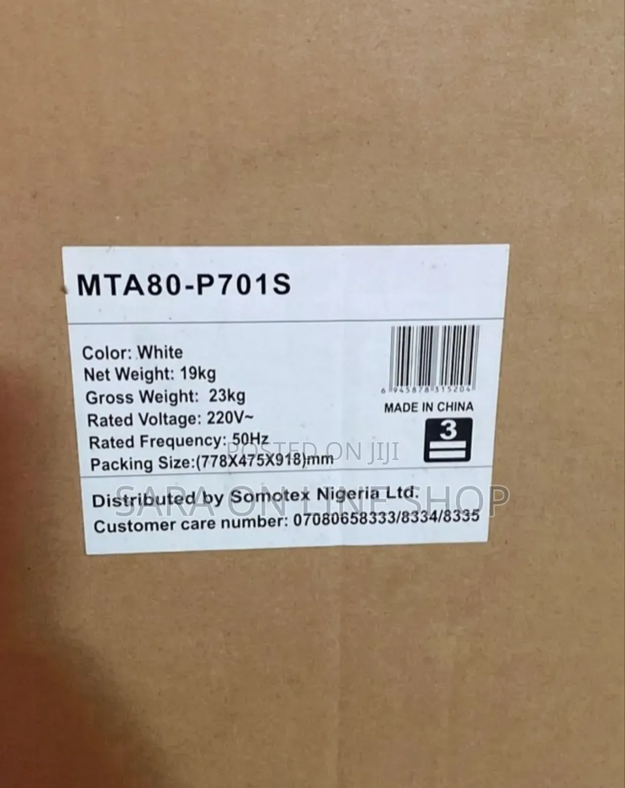 ◈Midea 20kg Mannual Washing Machine ● Free Delivery ●10 Years Warranty