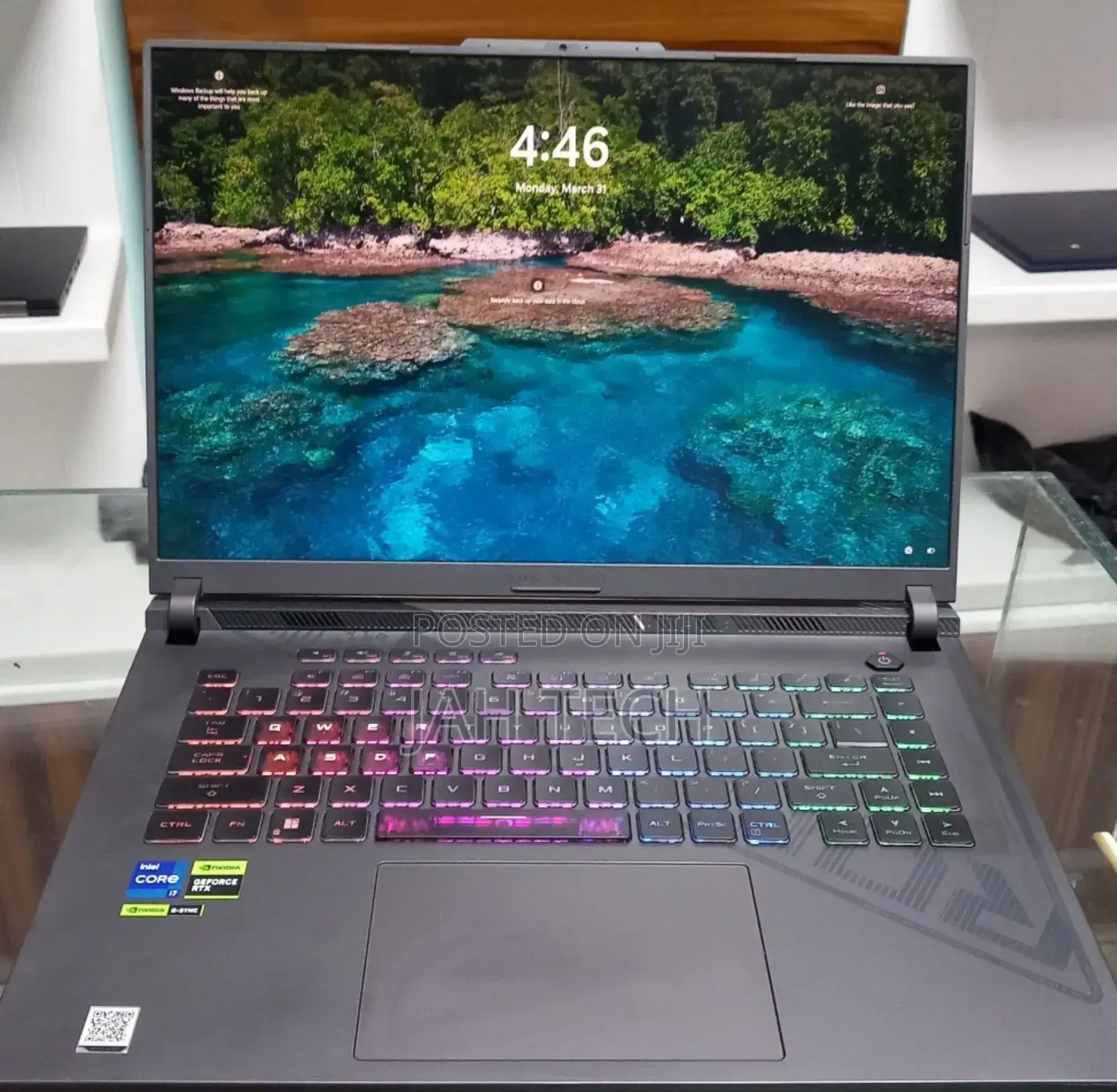 New Laptop Asus ROG Strix G16 G614 16GB Intel Core I7 SSD 1T