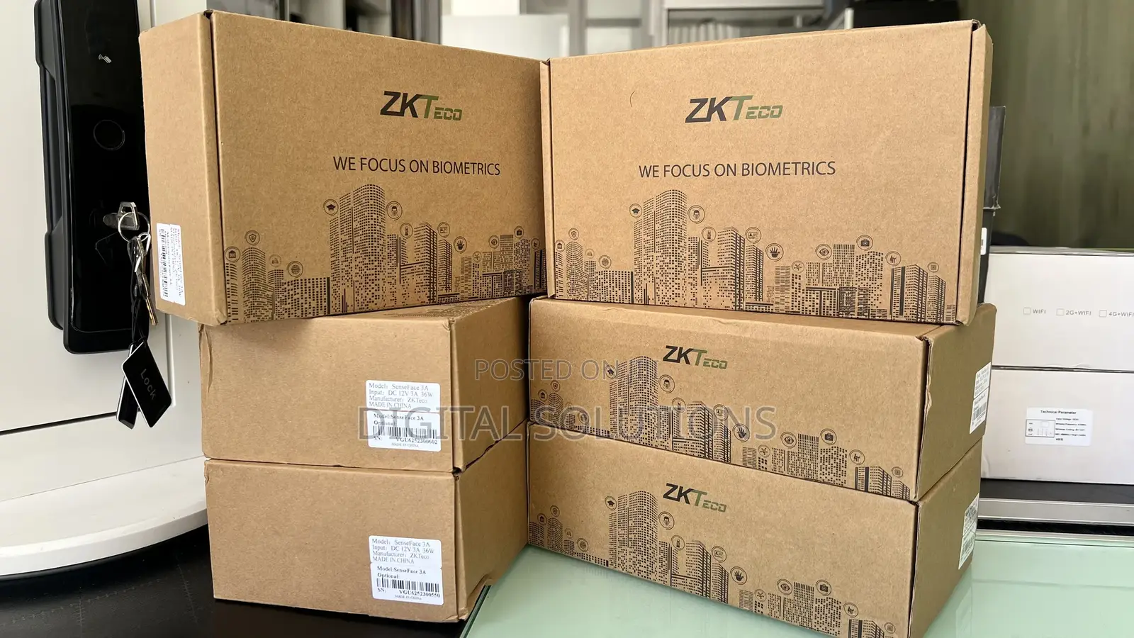 Zkteco Senseface 3a Waterproof Access Control Time Attendance