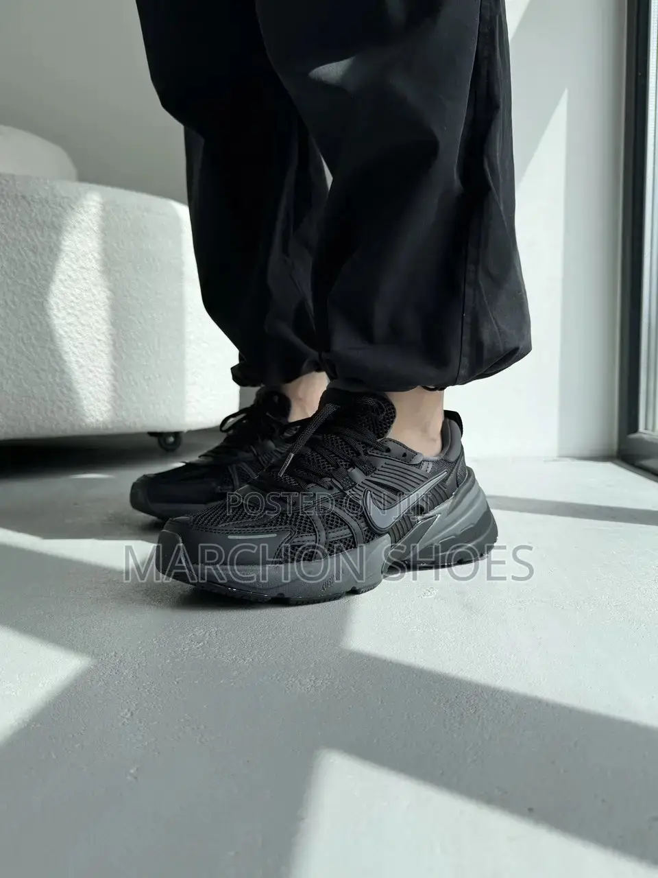 Nike V2k Run – Black and Grey