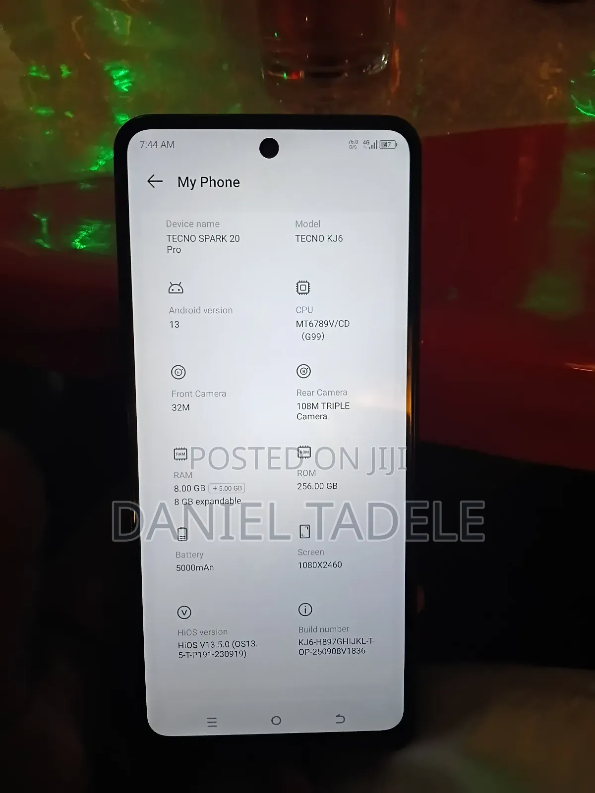 Tecno Spark 20 256 GB Black