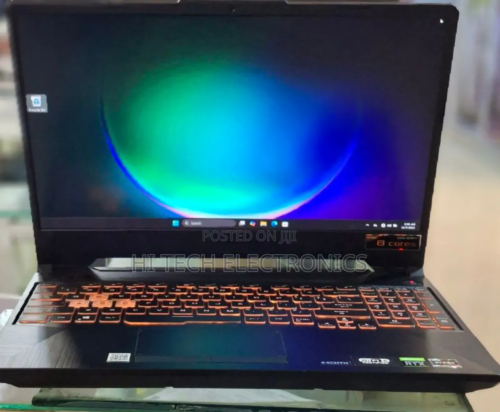 New Laptop Asus TUF Gaming A15 16GB AMD Ryzen 7 SSD 512GB