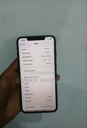 Apple iPhone XS Max 256 GB Black