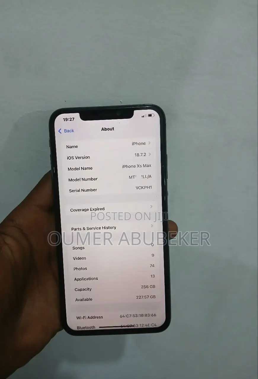 Apple iPhone XS Max 256 GB Black
