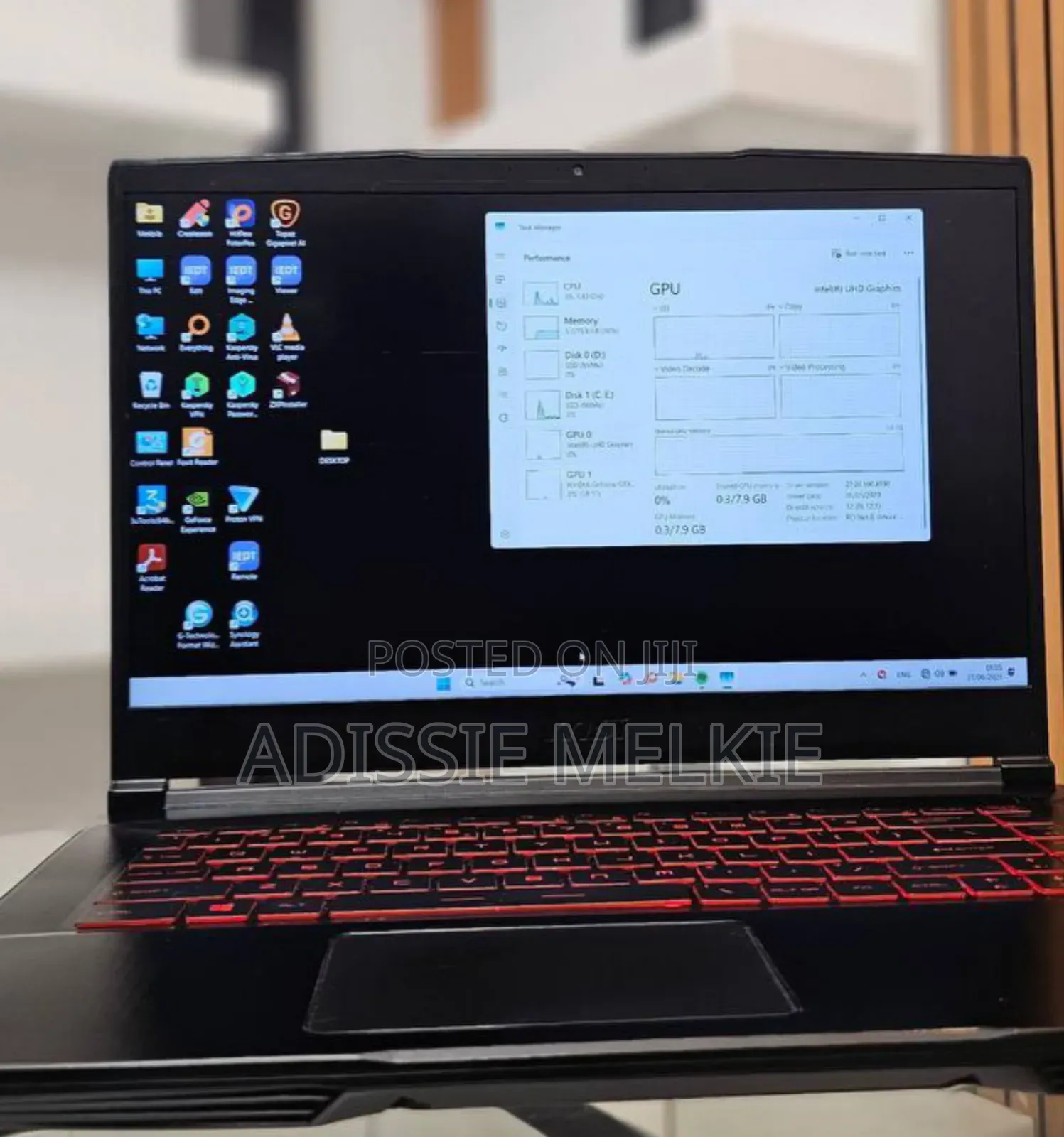 New Laptop MSI CR61 3M 16GB Intel Core I7 SSD 1T