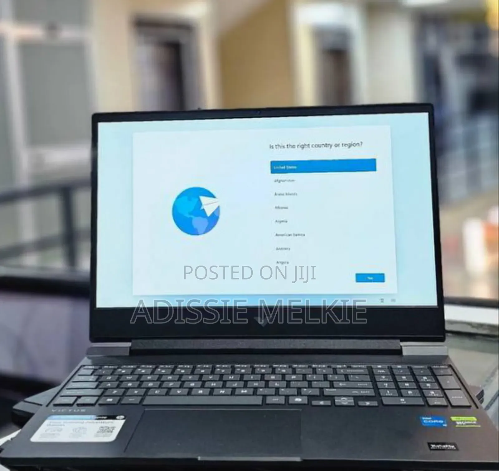 New Laptop HP Victus 15 8GB Intel Core I5 SSD 512GB