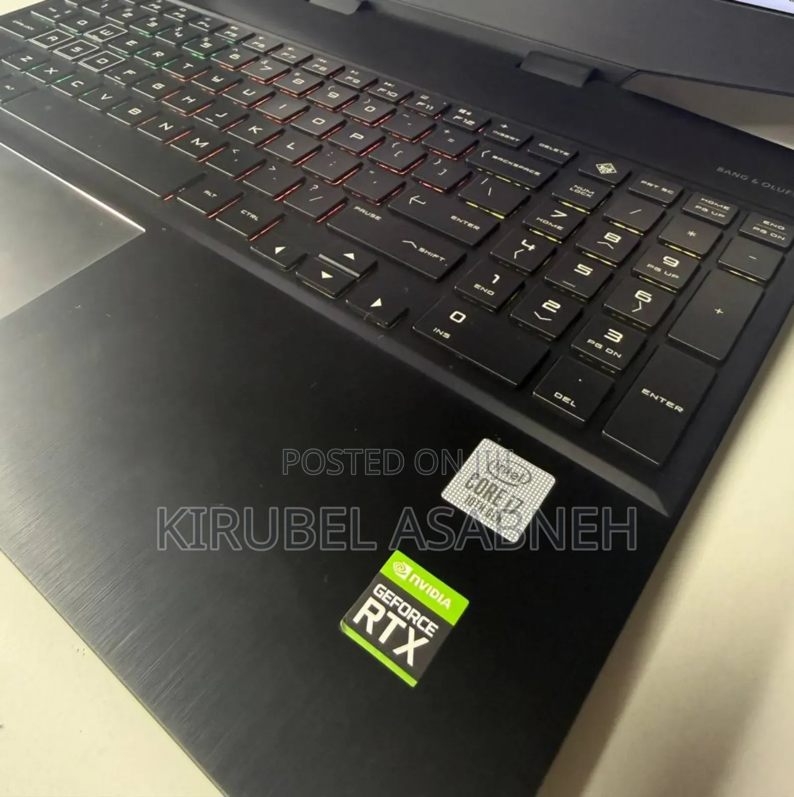 New Laptop HP Omen 15 16GB Intel Core I7 SSD 1T