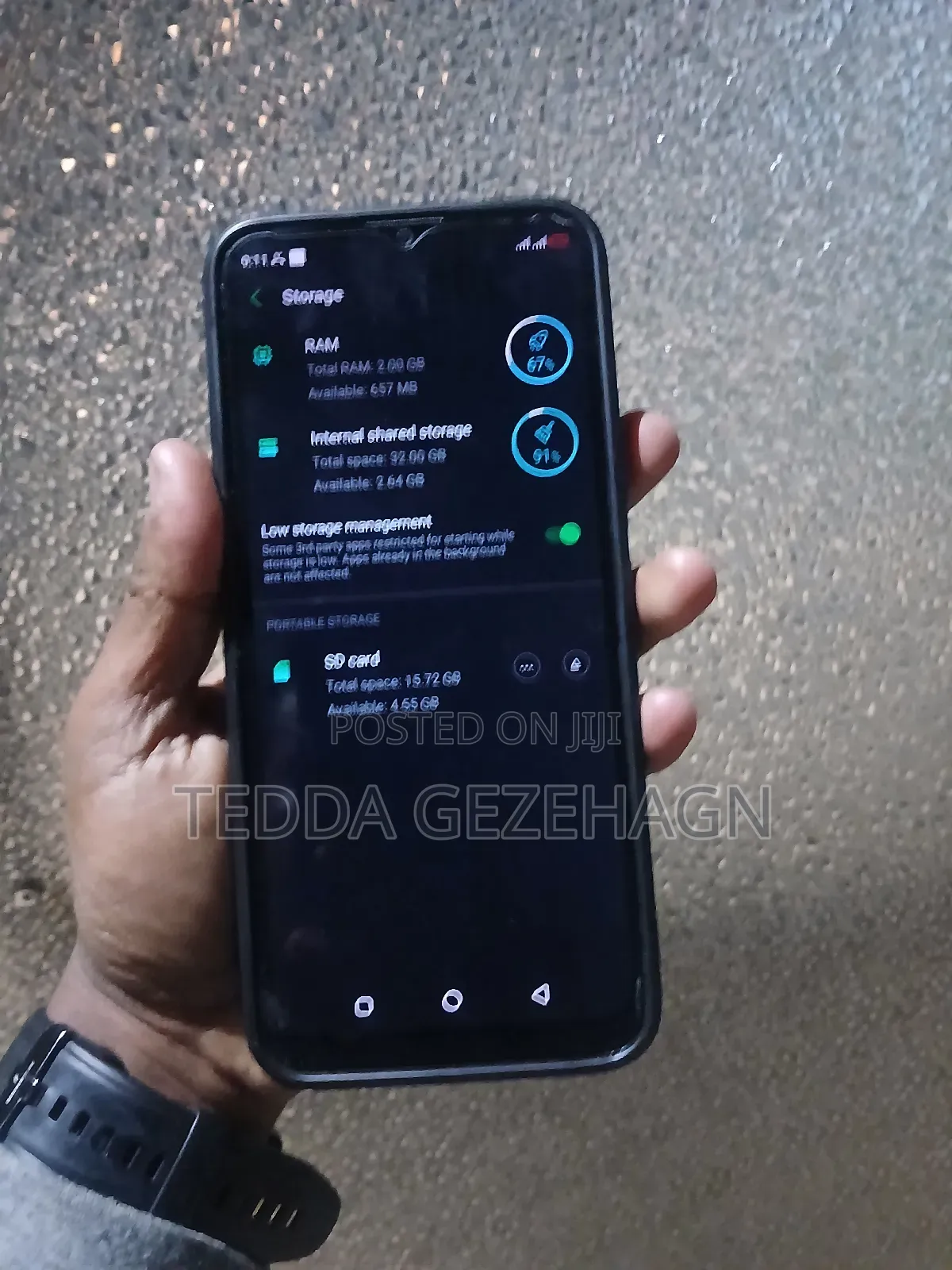 Infinix Smart 5 32 GB Blue