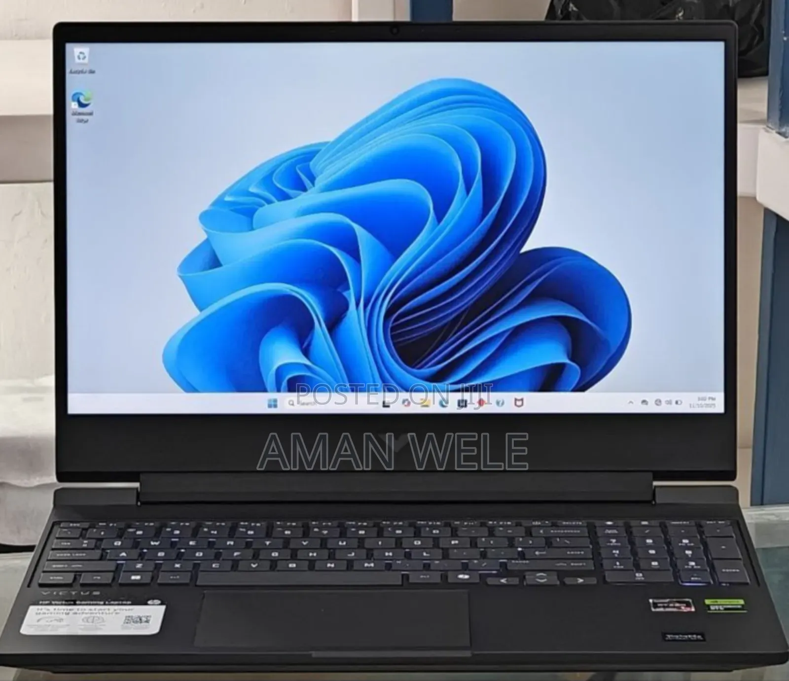 New Laptop HP Victus 15 16GB AMD Ryzen 7 SSD 512GB