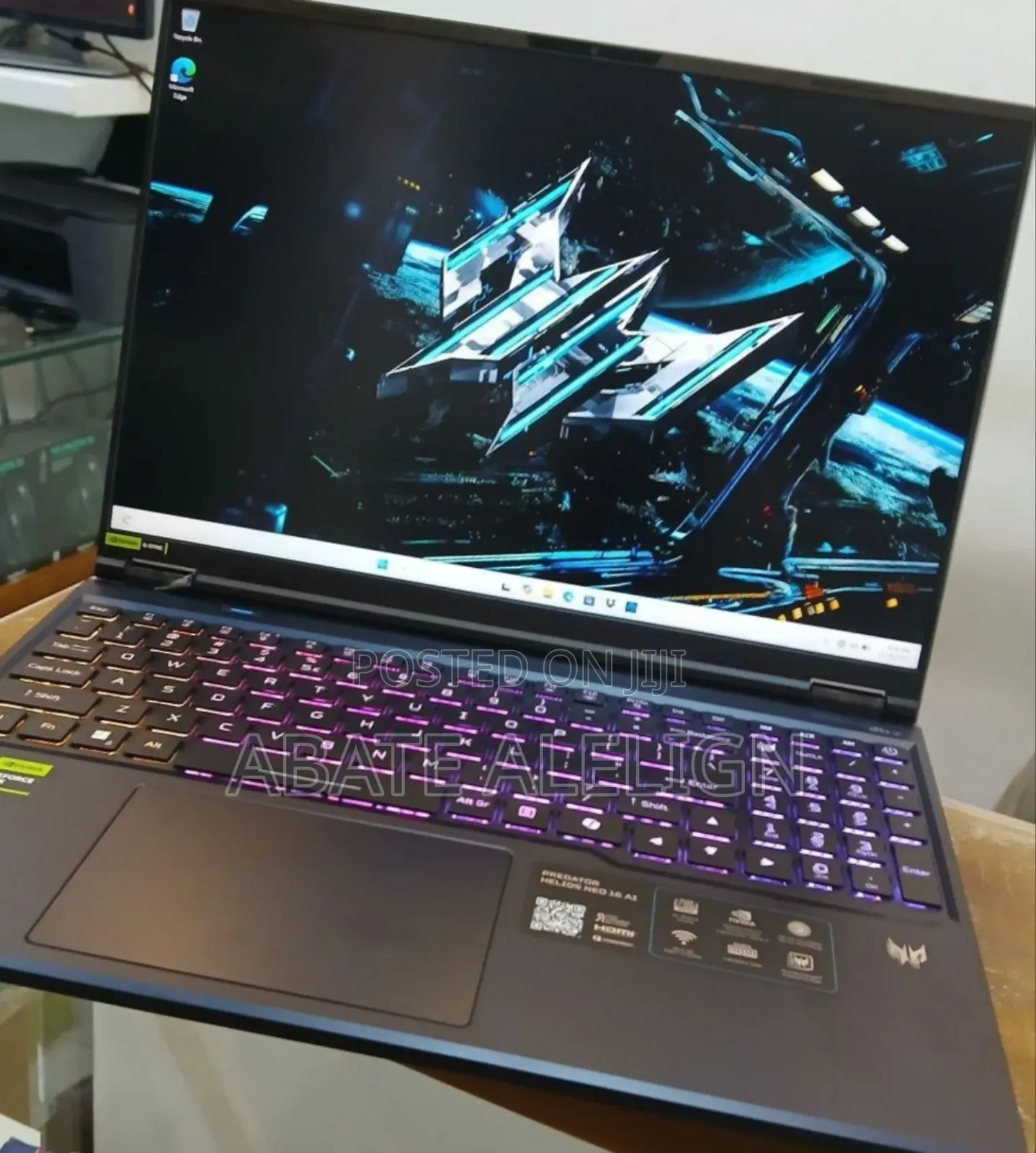 New Laptop Acer Predator Helios Neo 16 32GB Intel Core Ultra 9 SSD 1T