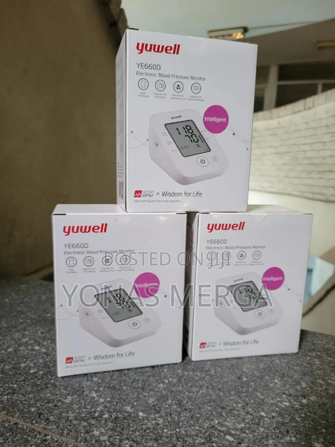 Yuwell Bp Monitor 660d塚爻option Adapter or Double a Batteries丈鄜bpm