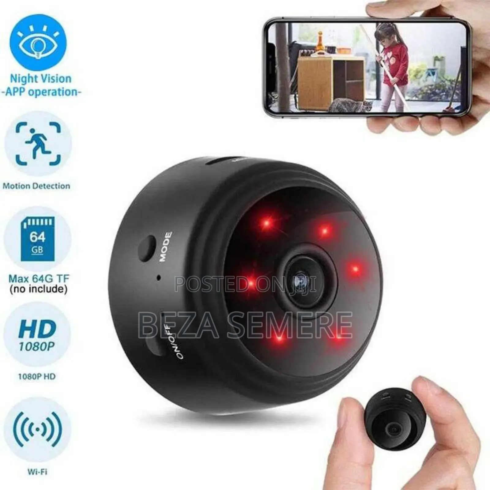 Mini Security Camera Xiomplk