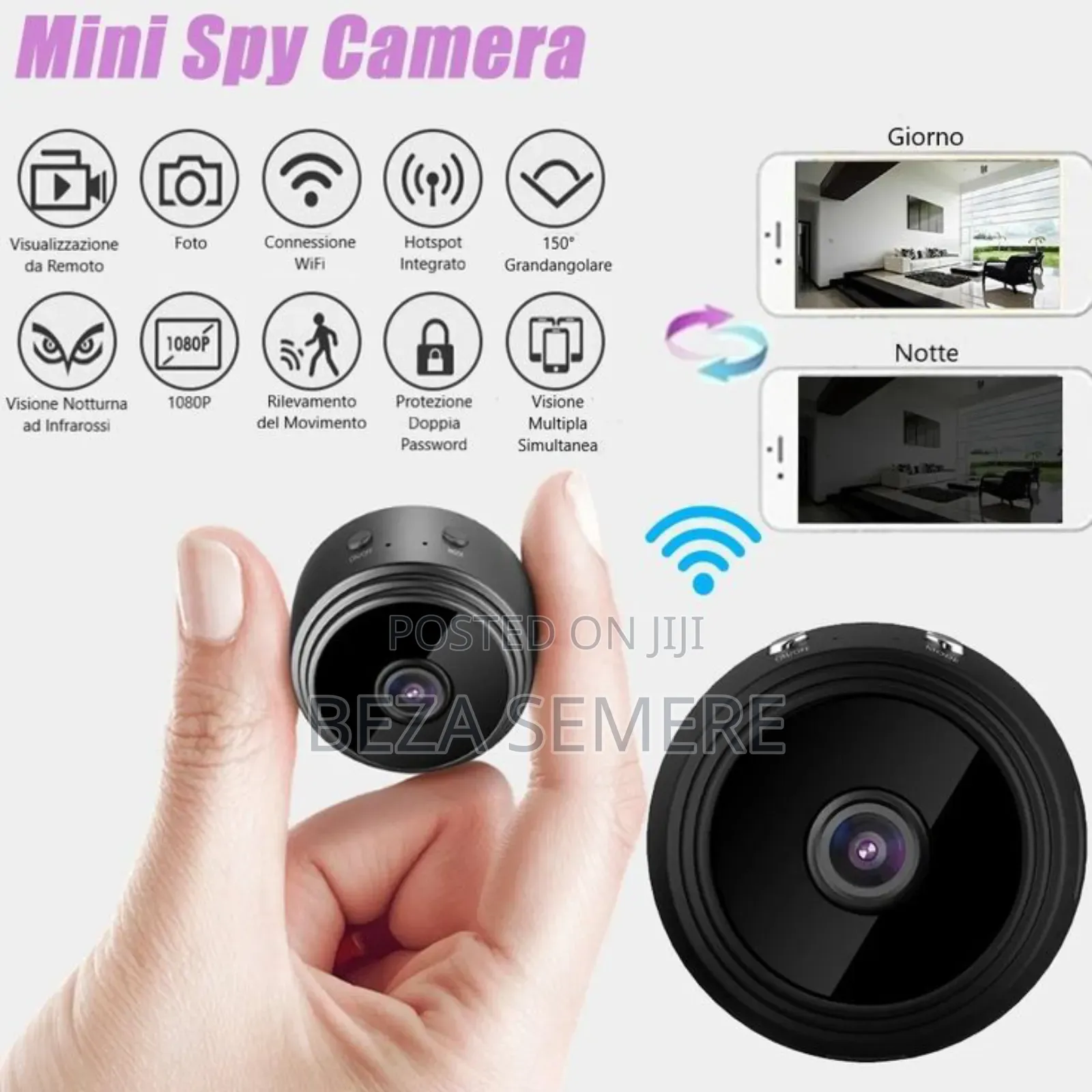 Mini Security Camera Qazti