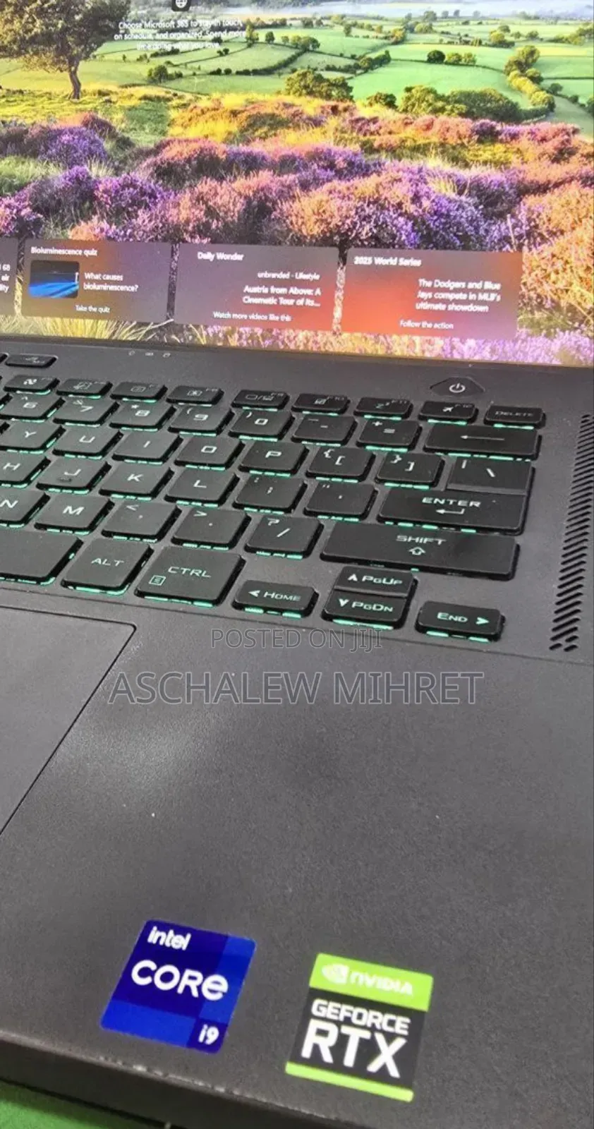 New Laptop Asus TUF Gaming F16 32GB Intel Core I9 SSD 1T