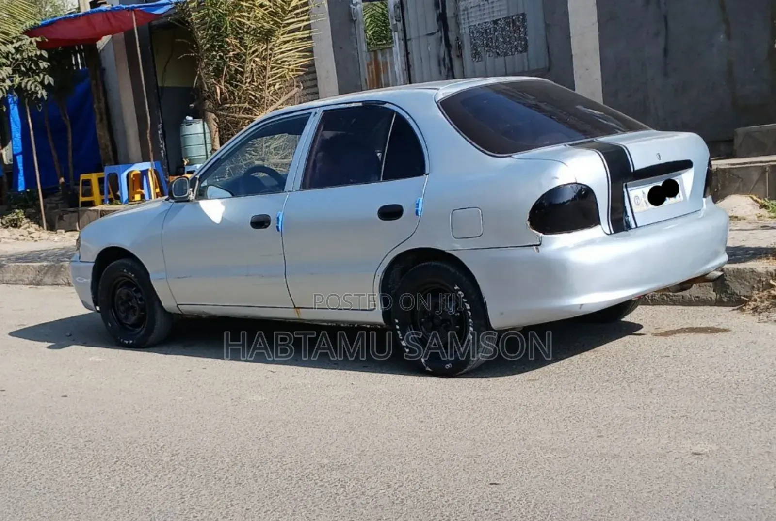 Hyundai Accent Base Sedan 1996 Gray