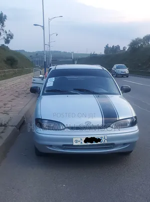 Hyundai Accent Base Sedan 1996 Gray