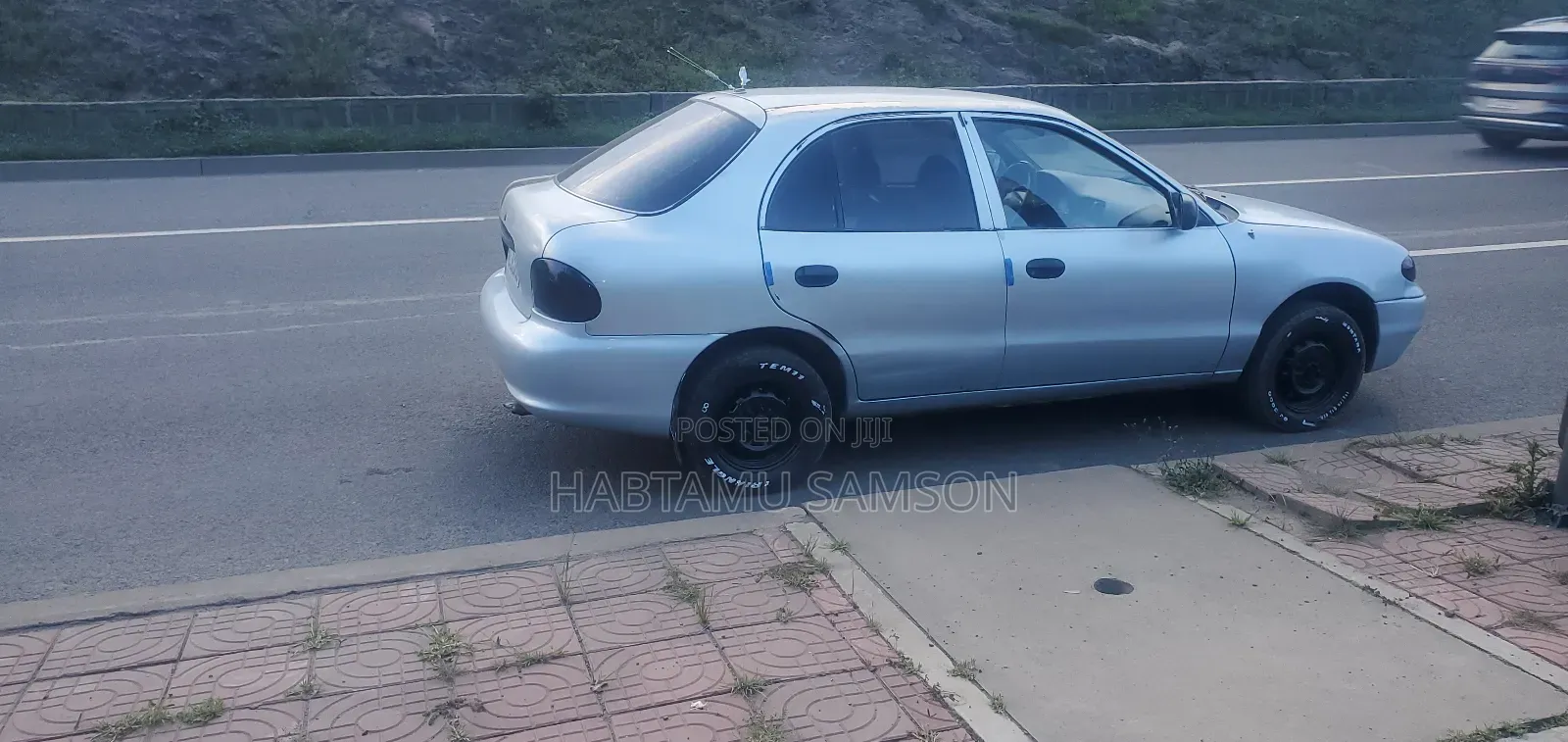 Hyundai Accent Base Sedan 1996 Gray