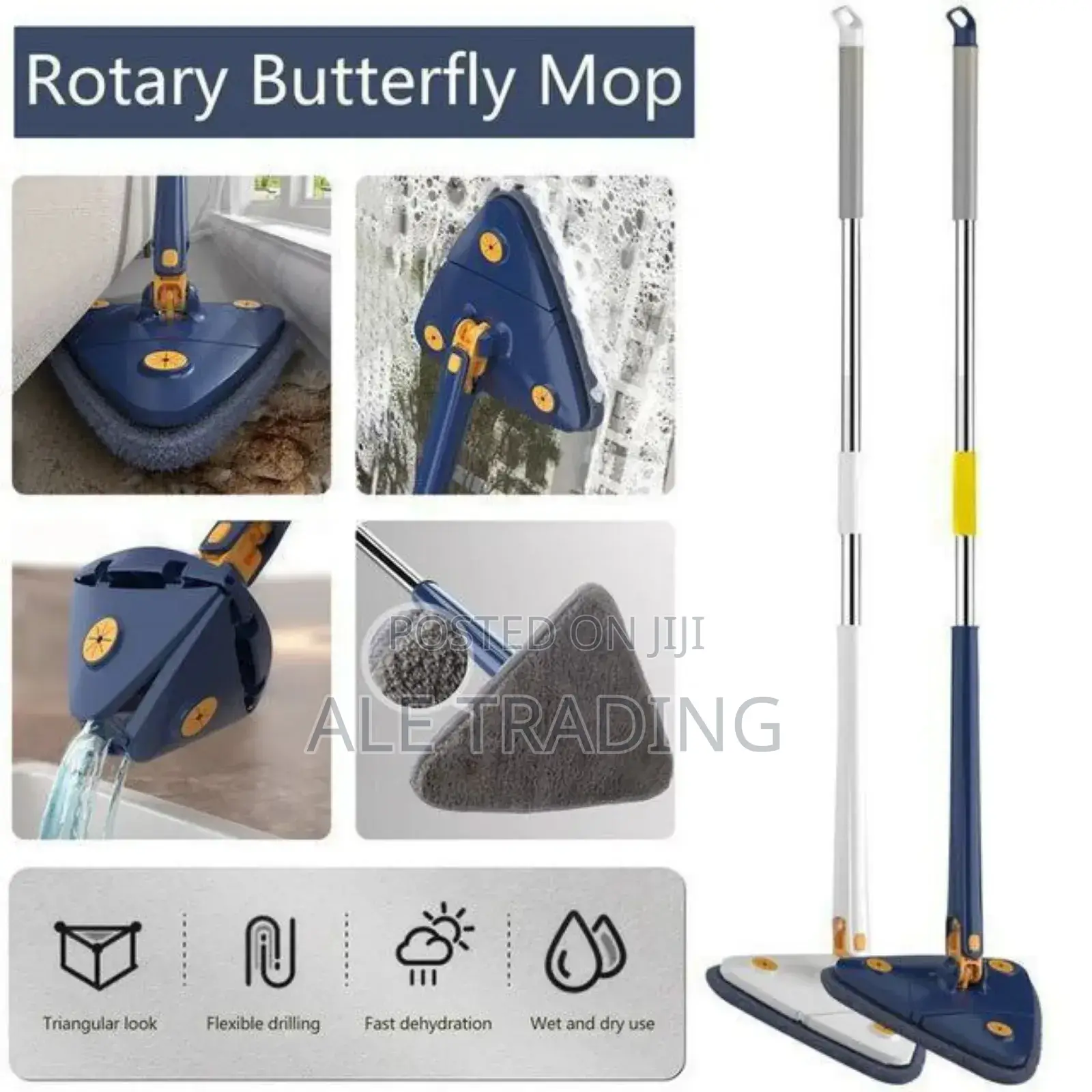 3600 Rotating Self Squeeze Mop