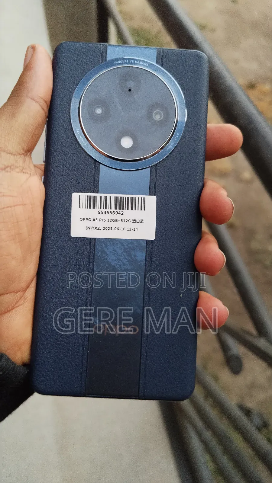 New Oppo A3 Pro 5G 256 GB Black