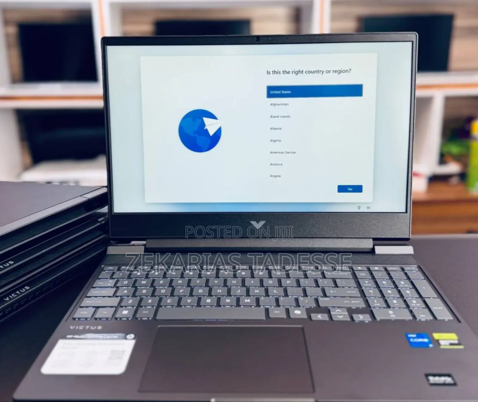 New Laptop HP Victus 15 16GB Intel Core I5 SSD 512GB