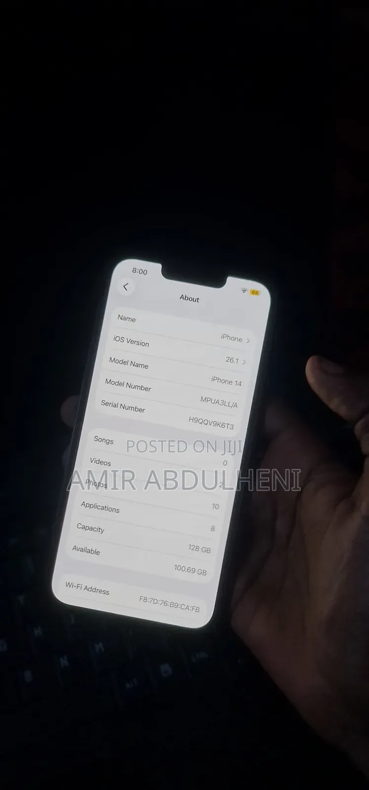 Apple iPhone 14 128 GB Black